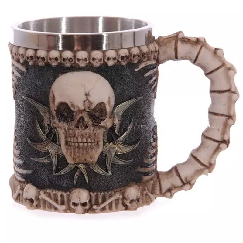 Arty Dine 400ML 3D Skull Mugs Coffee