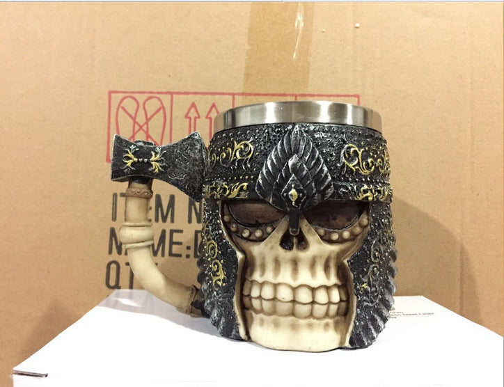 Arty Dine 400ML 3D Skull Mugs Coffee