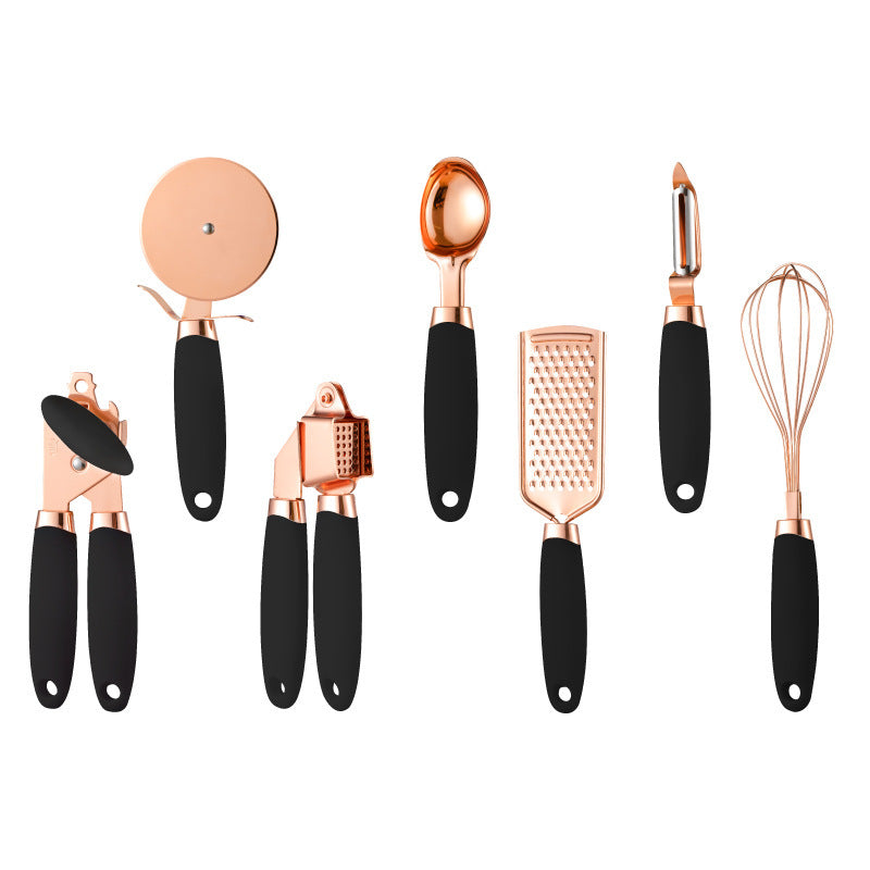 Arty Dine Copper Plated Kitchen Peeler Set