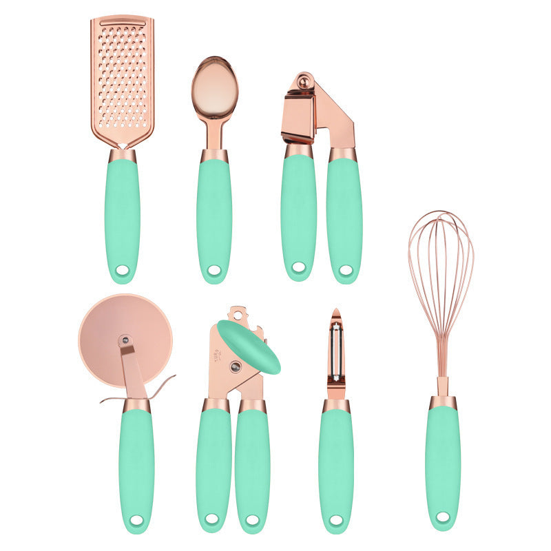 Arty Dine Copper Plated Kitchen Peeler Set
