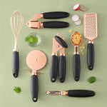 Arty Dine Copper Plated Kitchen Peeler Set
