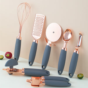 Arty Dine Copper Plated Kitchen Peeler Set