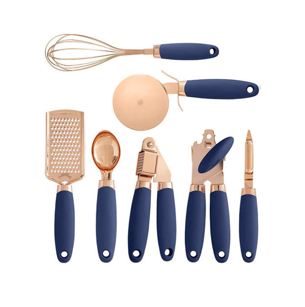 Arty Dine Copper Plated Kitchen Peeler Set